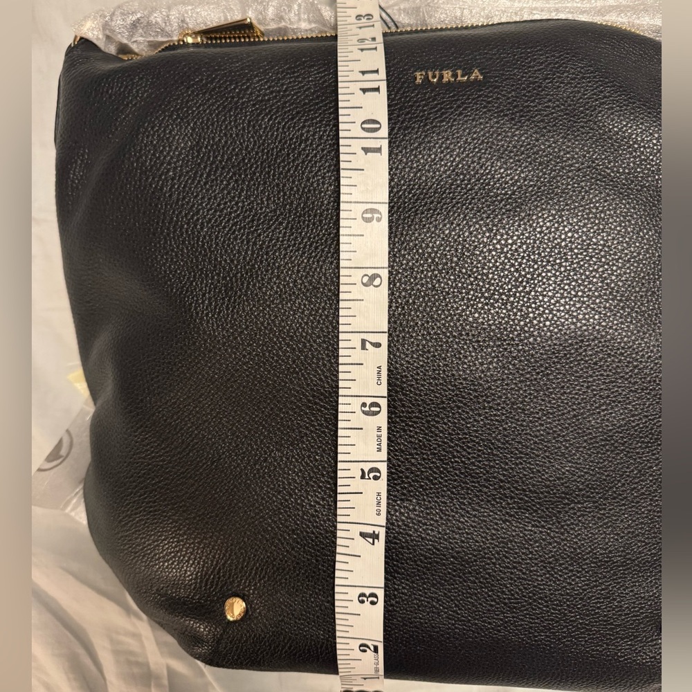 Furla Black Leather hobo Women's Bag - Picture 5 of 10